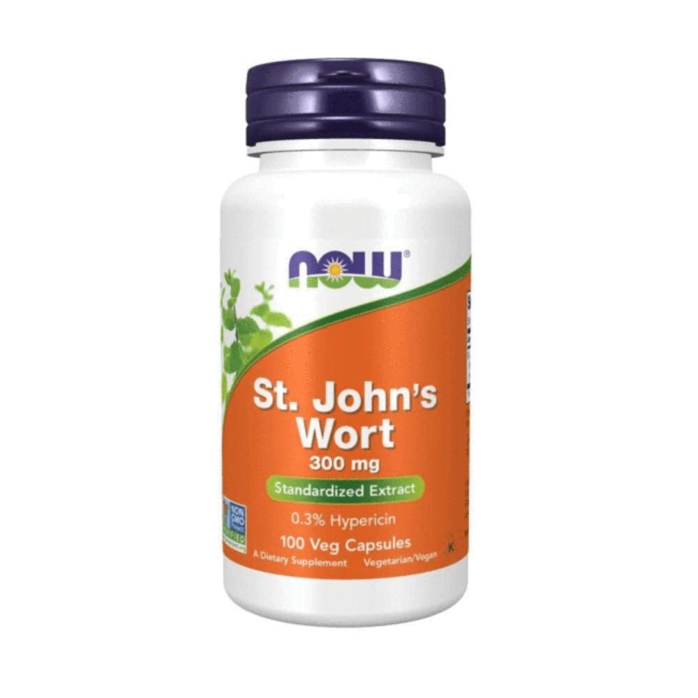 Now Foods ST. JOHN'S WORT 300mg 100 Capsules Herbs Now Foods