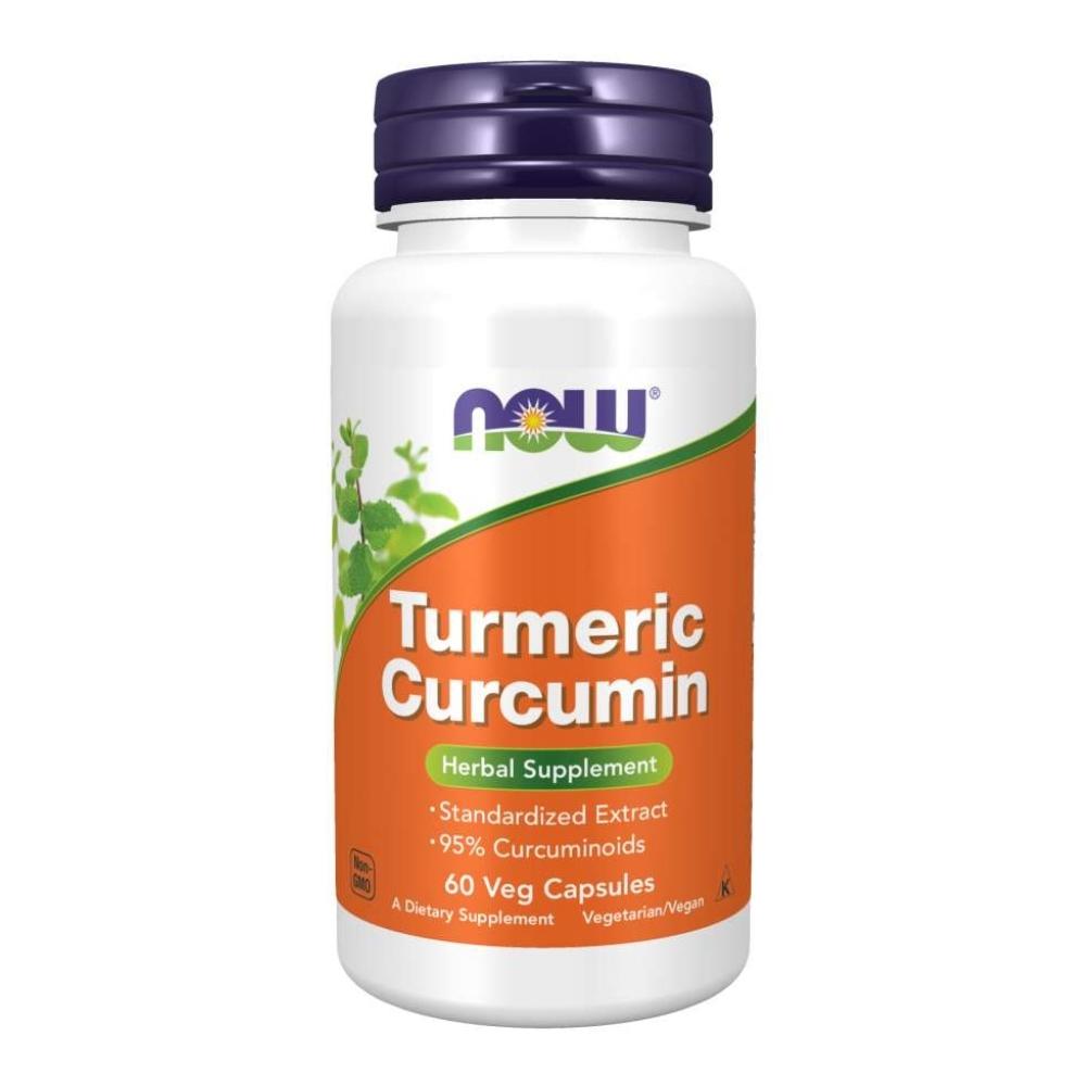 Now Foods Turmeric Curcumin Extract 95% 665 Mg 60 Vegetable Capsules Now Foods