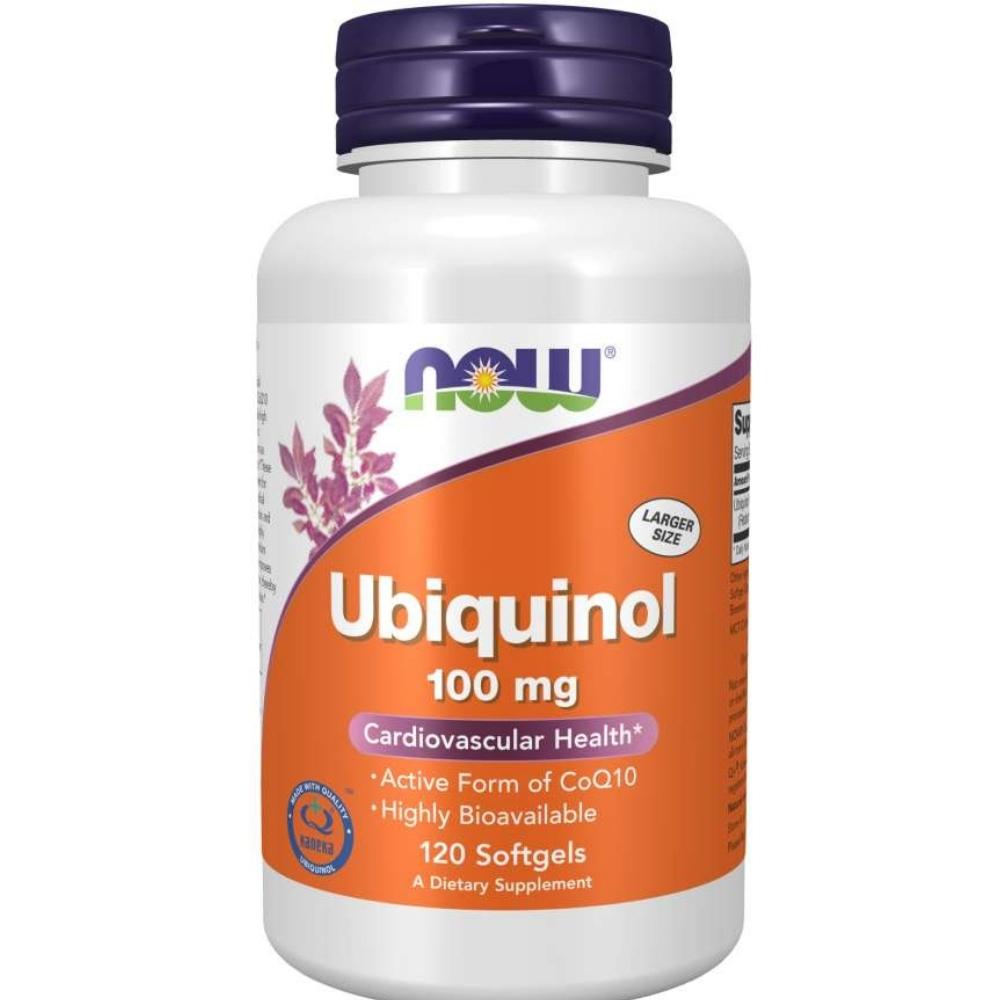 Now Foods Ubiquinol 100mg 120 Soft Gels Specialty Health Products Now Foods