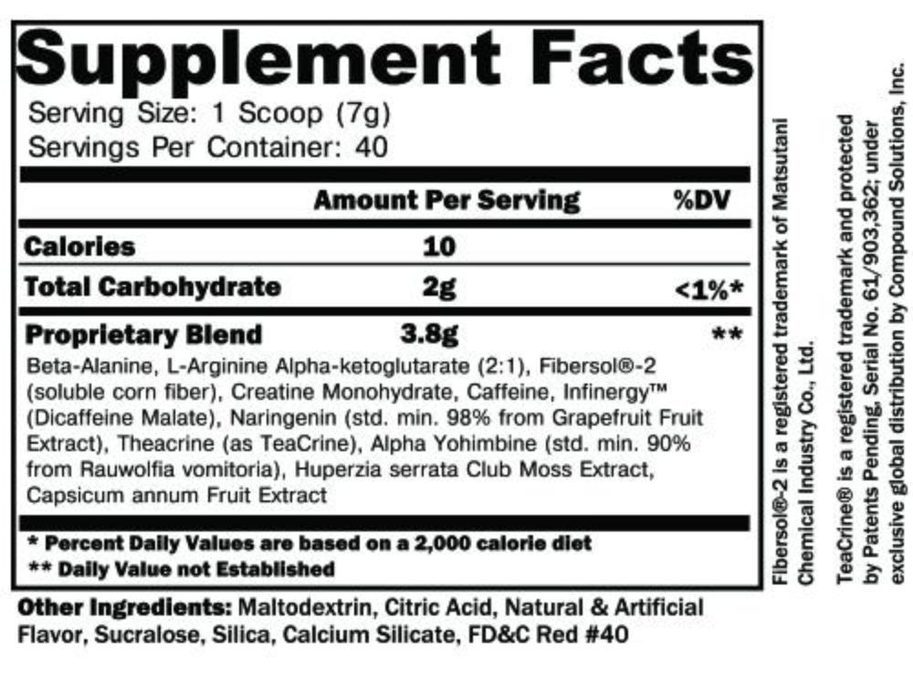CTD Labs Noxipro 40 Servings Pre-workout CTD Labs