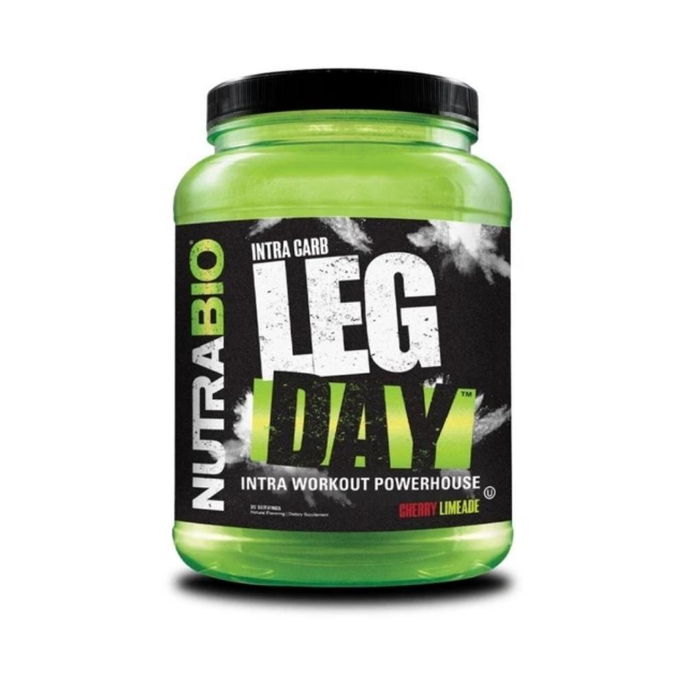 NutraBio Leg Day 20 Servings Sports Performance Recovery NutraBio Cherry Limeade
