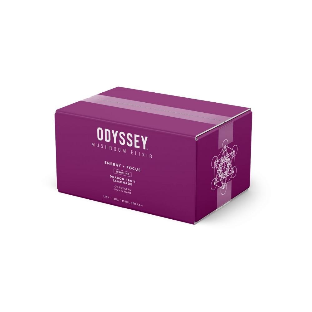Odyssey Mushroom Elixir 12 oz 12/pack Drinks OdysseyElixir Sparkling Energy + Focus