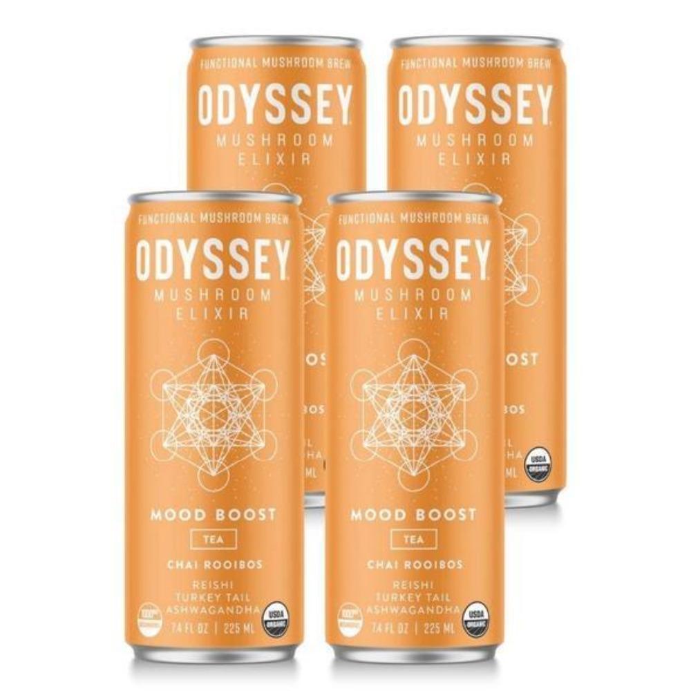 Odyssey Mushroom Elixir 7.4oz 12/Pack Drinks OdysseyElixir Mood Boost Chair Rooibos