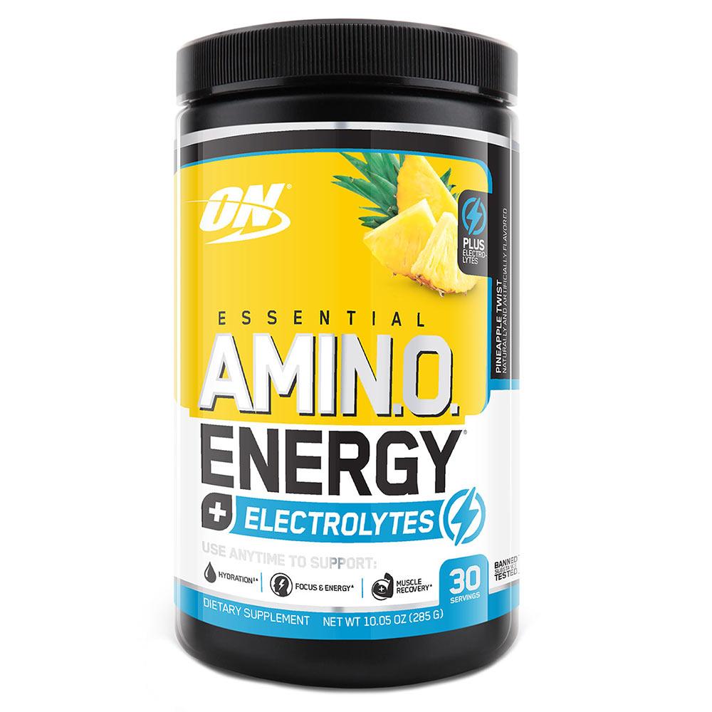 Optimum Nutrition Amino Energy 30 Servings Amino Acids Optimum Nutrition + Electrolytes Pineapple Twist (1058577481771)