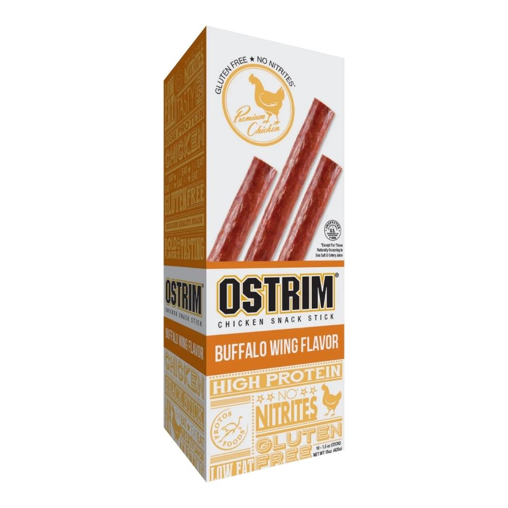 Ostrim Chicken 10/Box Foods Juices Ostrim Buffalo Wing
