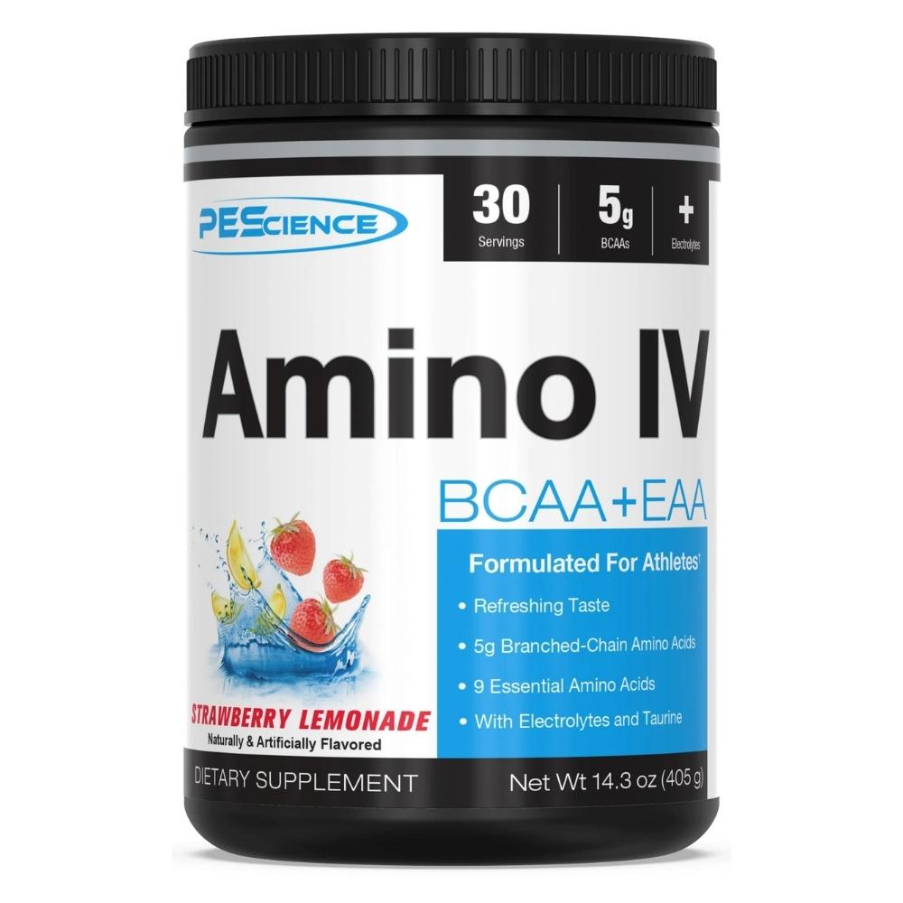 PES Amino IV Amino Acids PEScience Strawberry Lemonade
