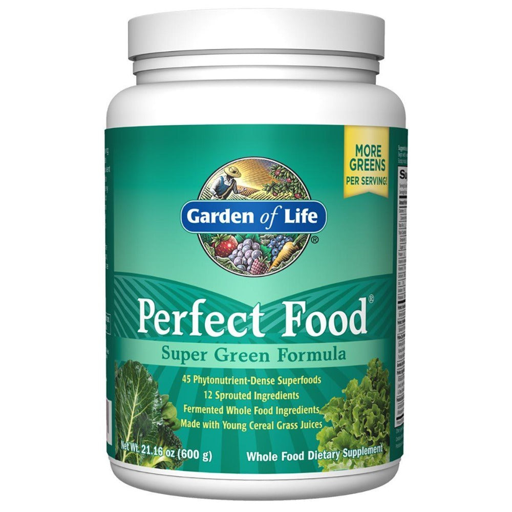 Garden of Life Perfect Food Super Green Formula 600 grams Greens / Super Foods Garden of Life (1057991589931)