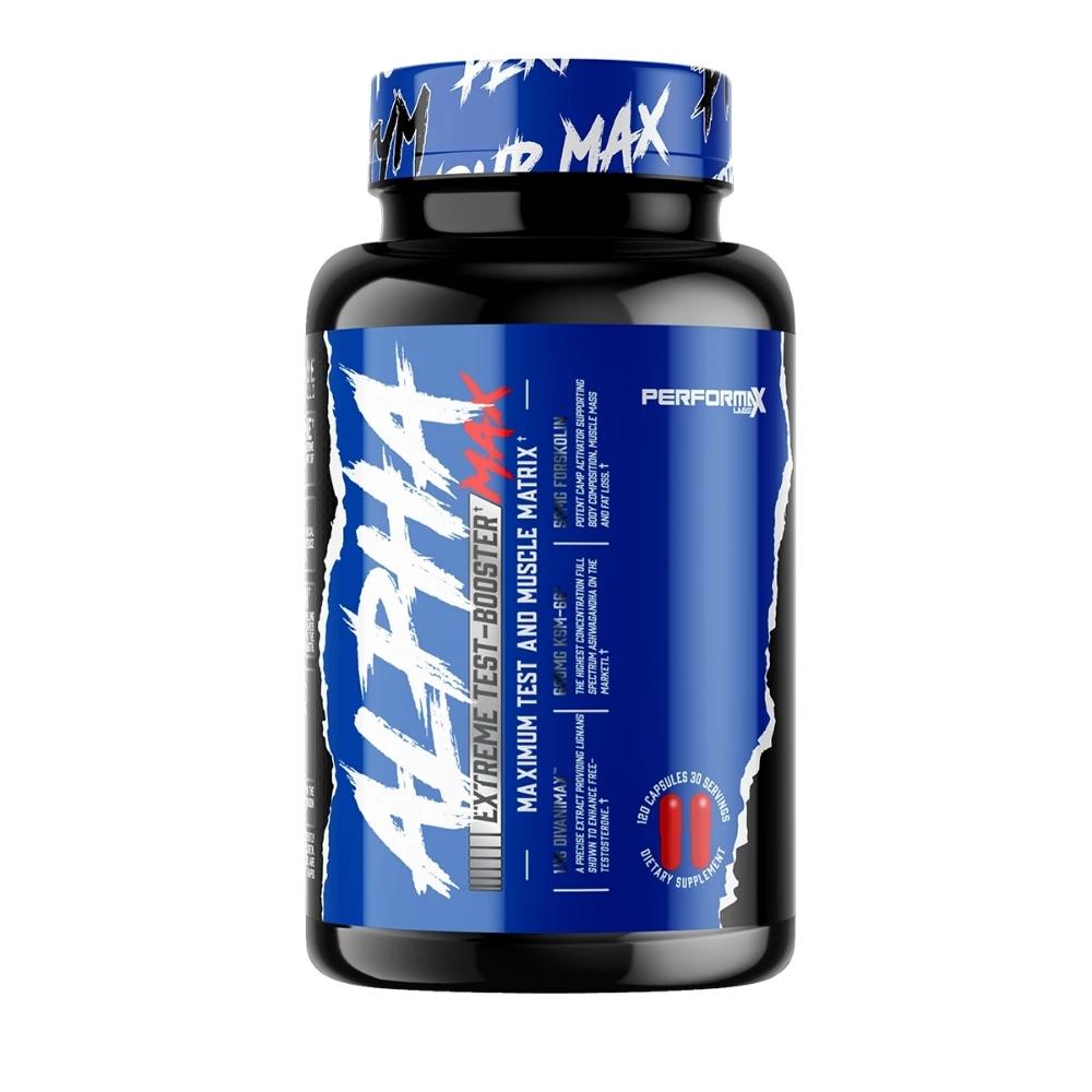 Performax Labs AlphaMax 120 Capsules Testosterone Boosters Performax Labs