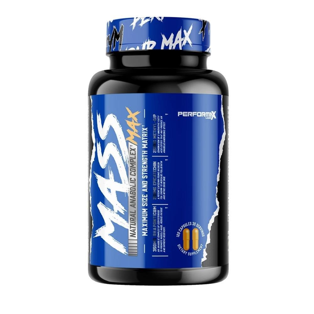 Performax Labs MassMax 120 Capsules w/ Turkesterone Testosterone Boosters Performax Labs