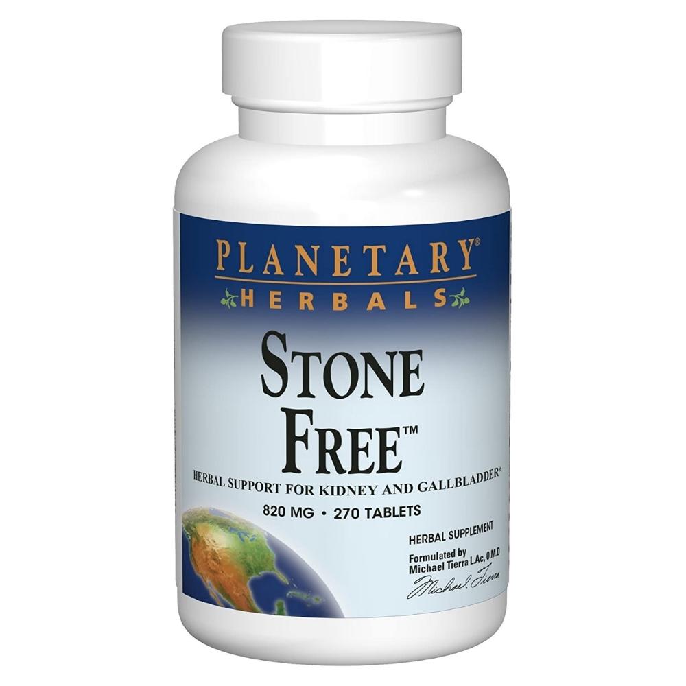 Planetary Herbals Stone Free 820mg 270 Tablets Specialty Health Products Planetary Herbals