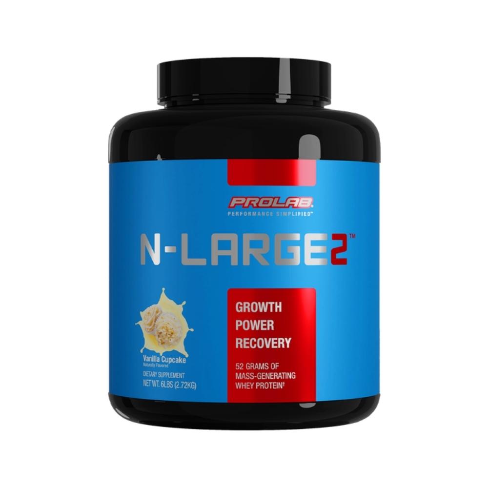 ProLab N-Large 2 6lb Meal Replacement Powders Prolab Vanilla Cupcake