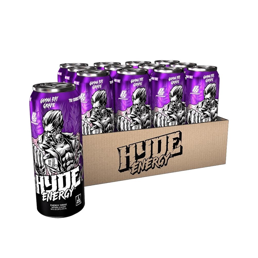Pro Supps Hyde Energy RTD 12/case Drinks Pro Supps Gamma Grape