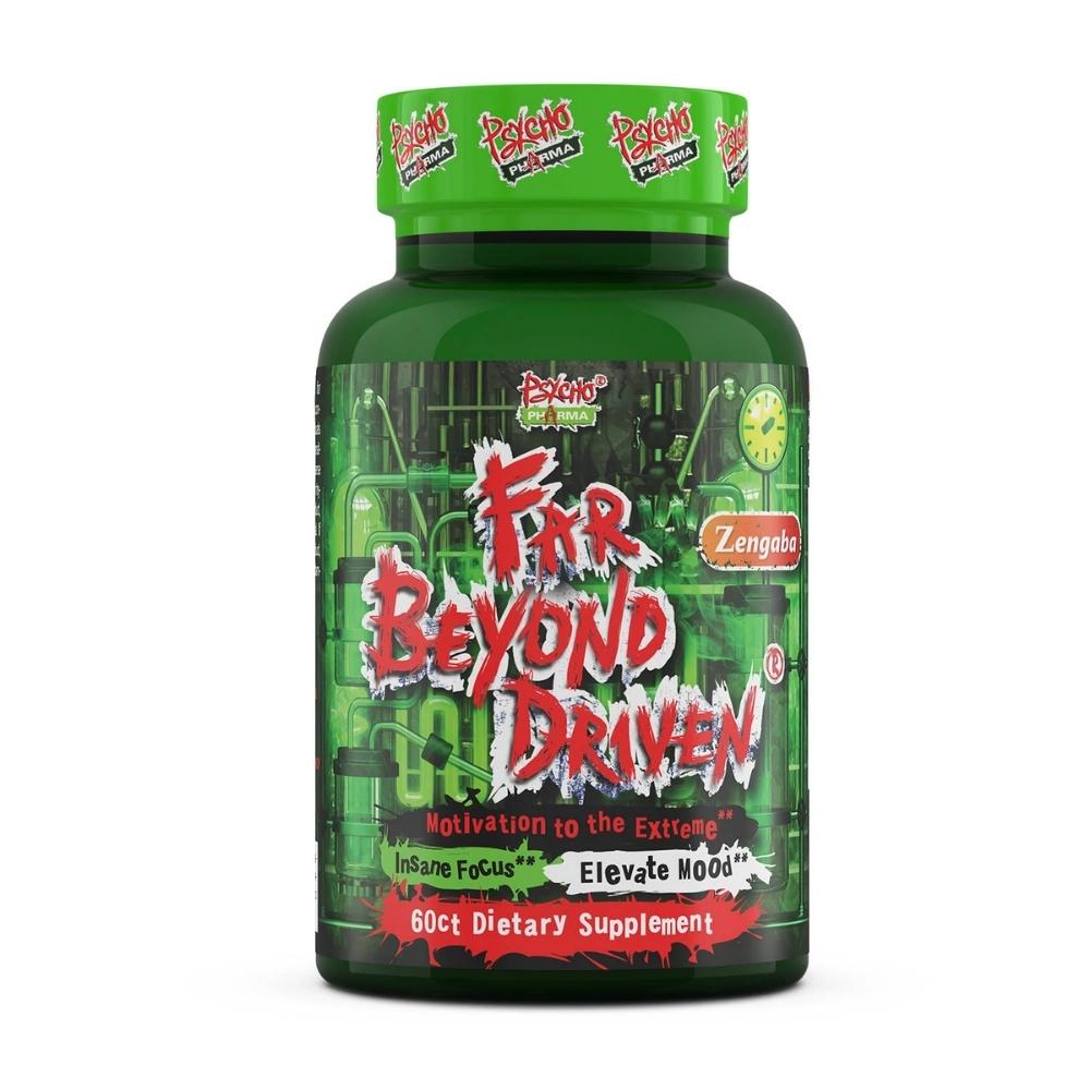 Psycho Pharma Far Beyond Driven 60 Count Fat Burner Psycho Pharma