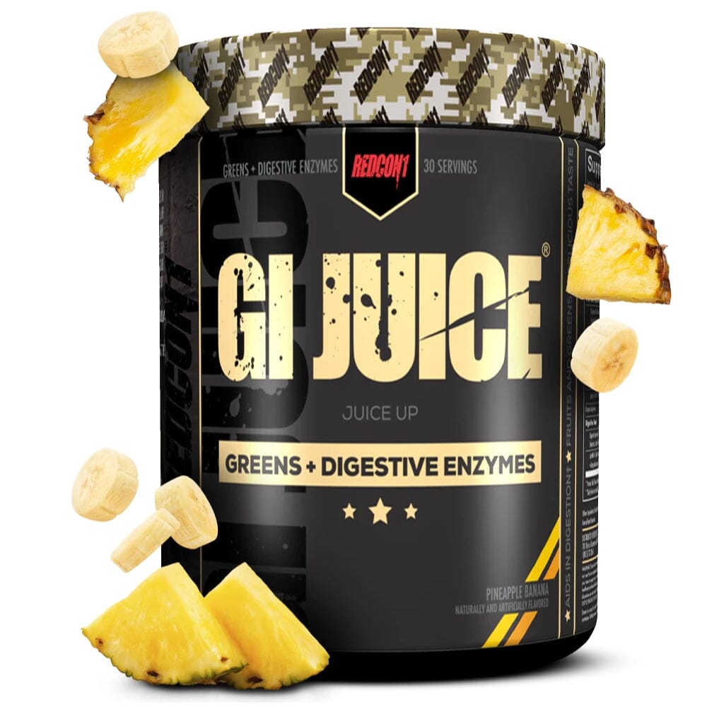 REDCON1 GI Juice 30 Servings GreensSuperFoods Redcon 1 Pineapple Banana