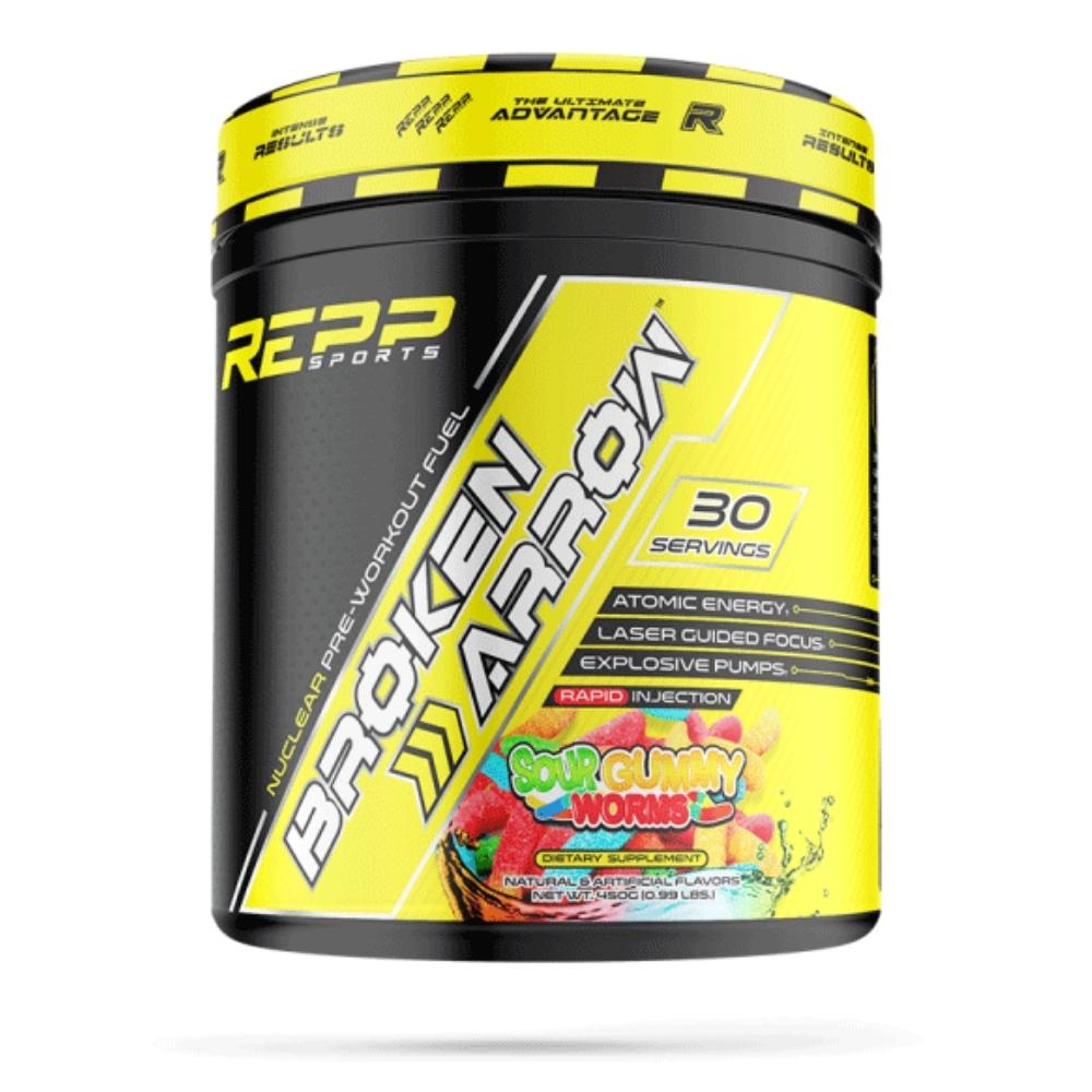REPP Sports Broken Arrow 20/40 Servings Sports Performance Recovery REPP SPORTS Sour Gummy