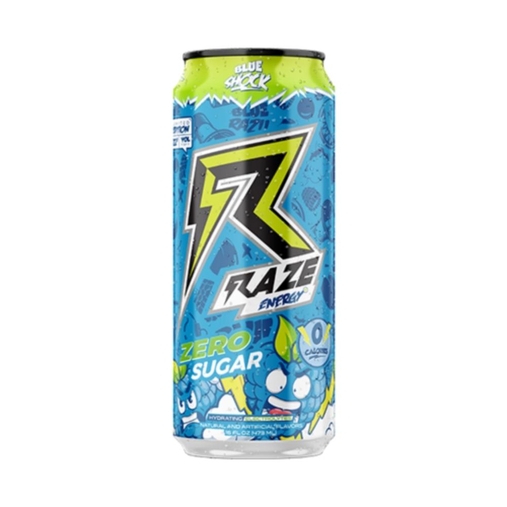 REPP Sports Raze Energy 12/Case Drinks REPP SPORTS Blue Shock