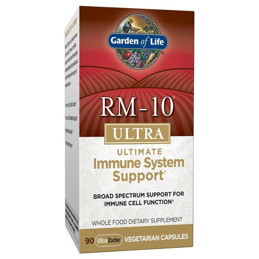 Garden of Life RM-10 Ultra Immune Health Formula 90 Caps Joint Aids Garden of Life (1058050211883)