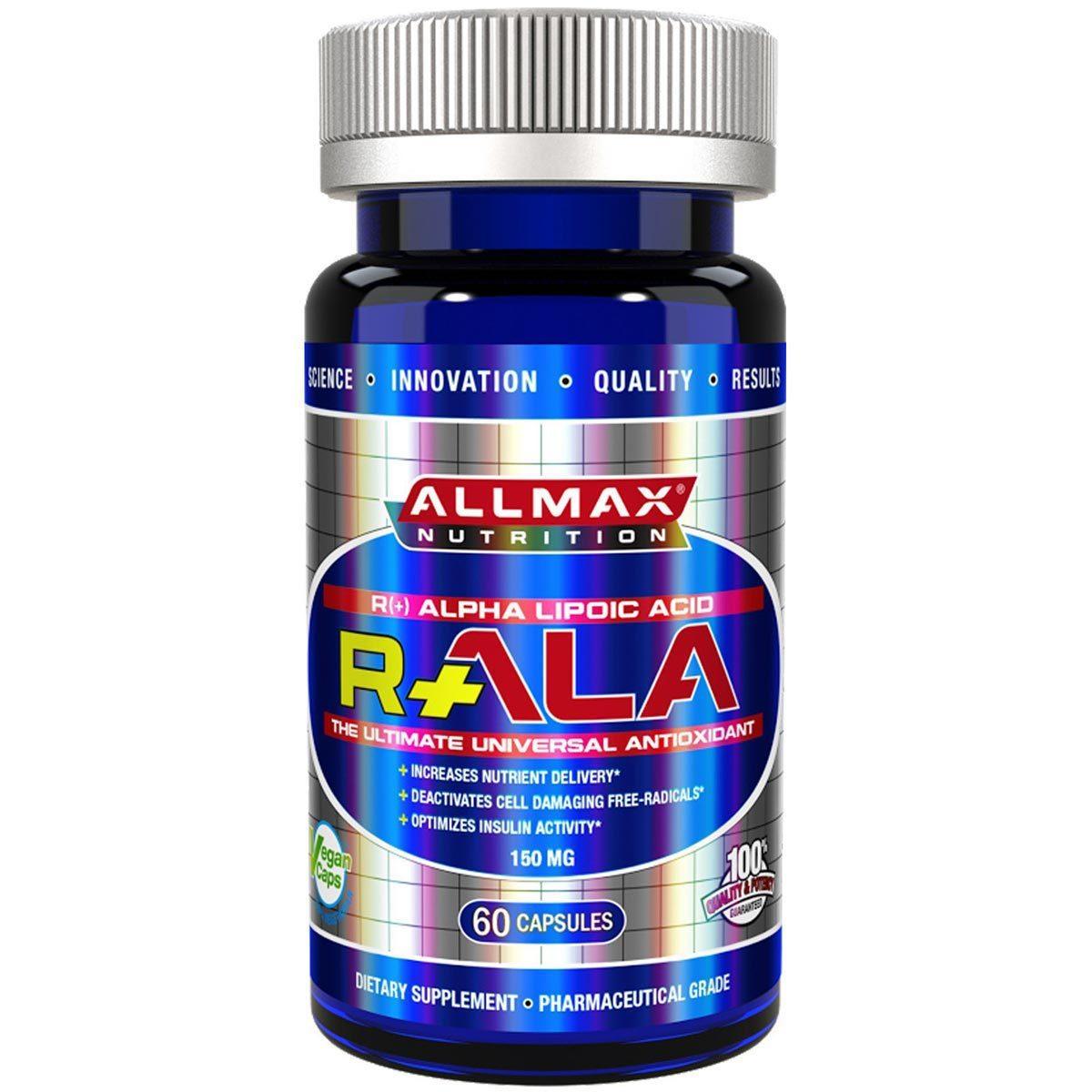 Allmax Nutrition R-ALA 150mg 60 Caps Allmax Nutrition (1058702917675)