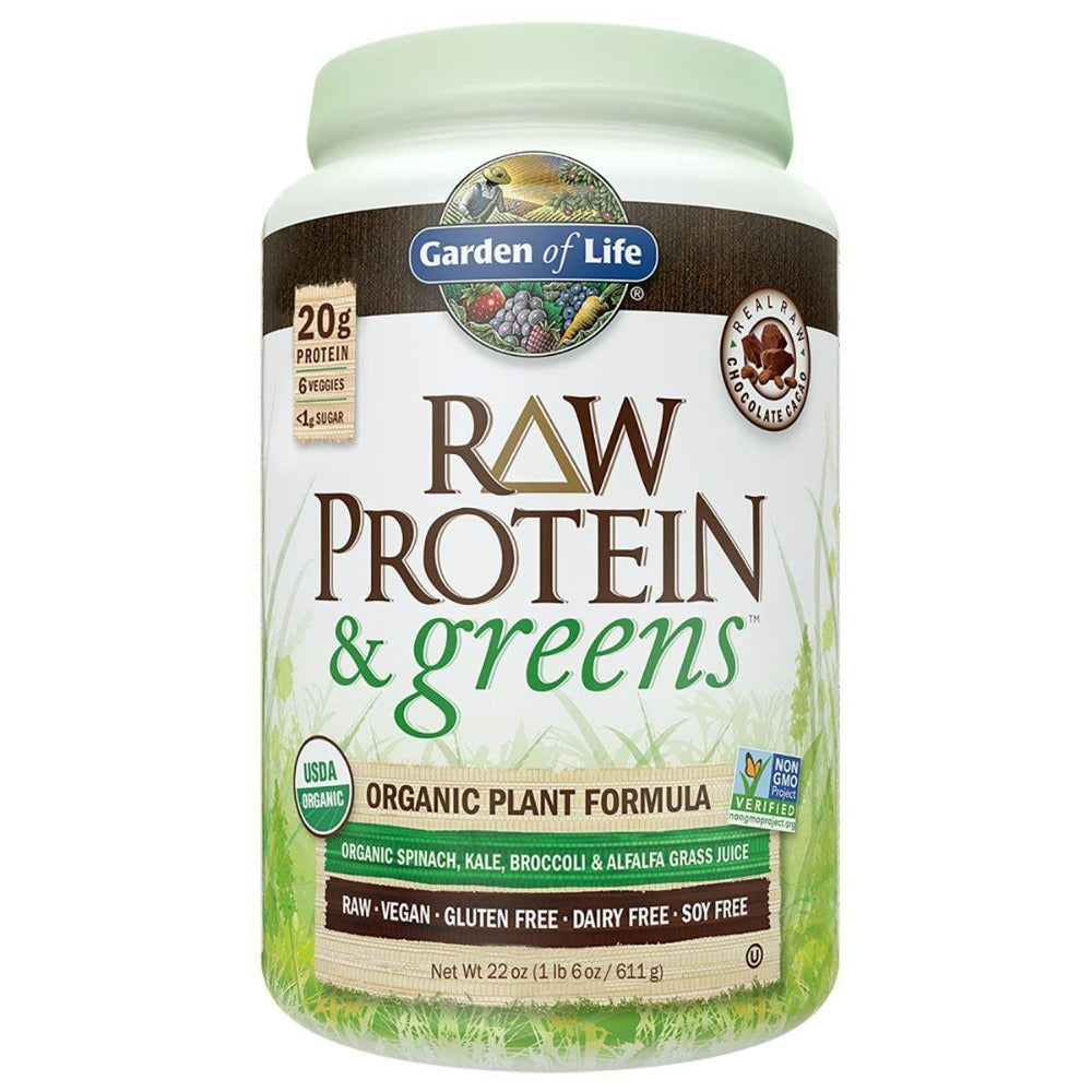 Garden of Life Raw Protein & Greens 1LBS Greens / Super Foods Garden of Life (1059230449707)