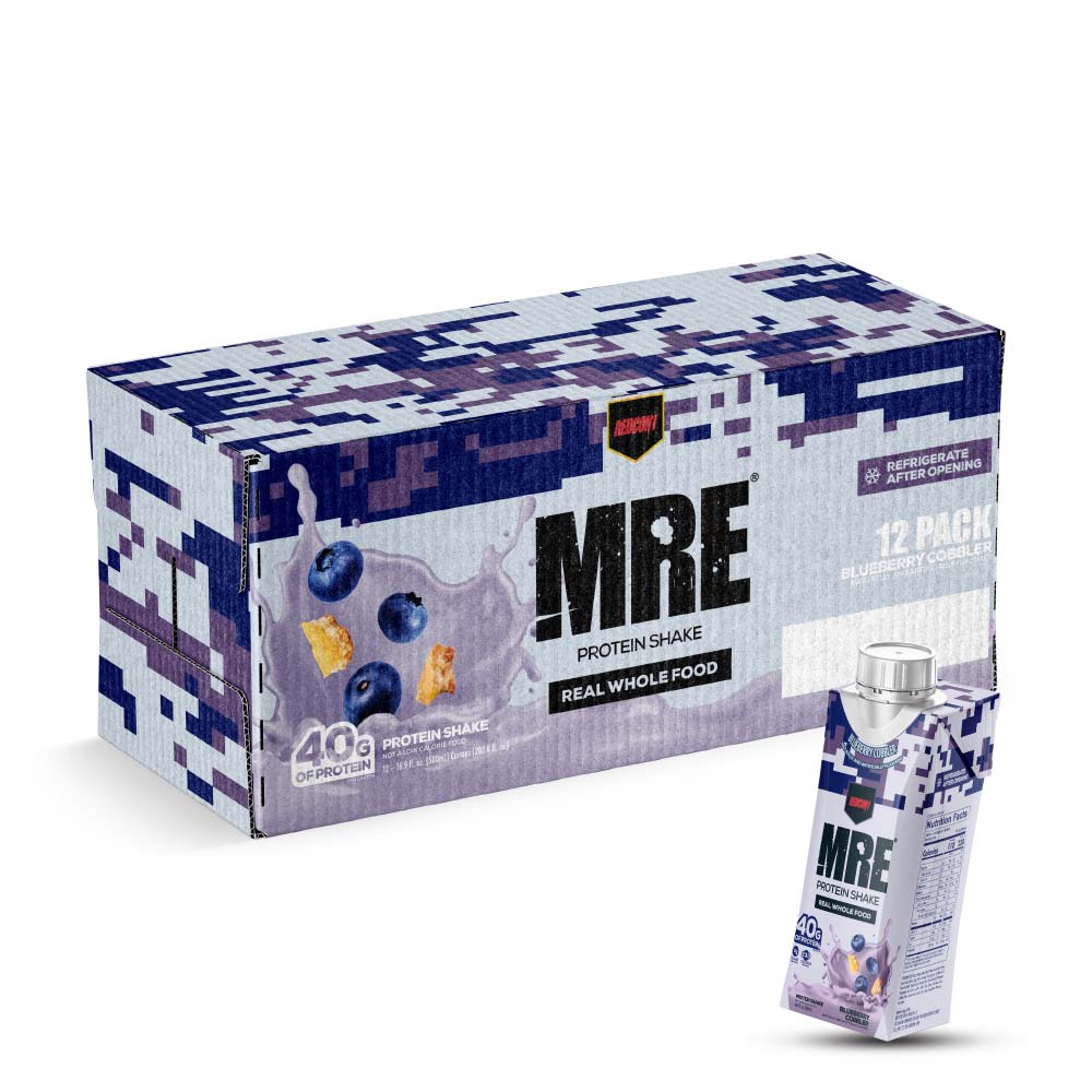 Redcon1 MRE RTD 12/Case Drinks Redcon 1 Blueberry Cobbler
