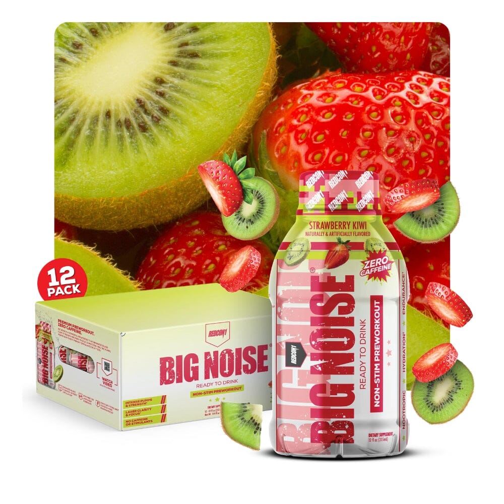 Redcon1 Big Noise 12/Case Drinks Redcon 1 Strawberry Kiwi