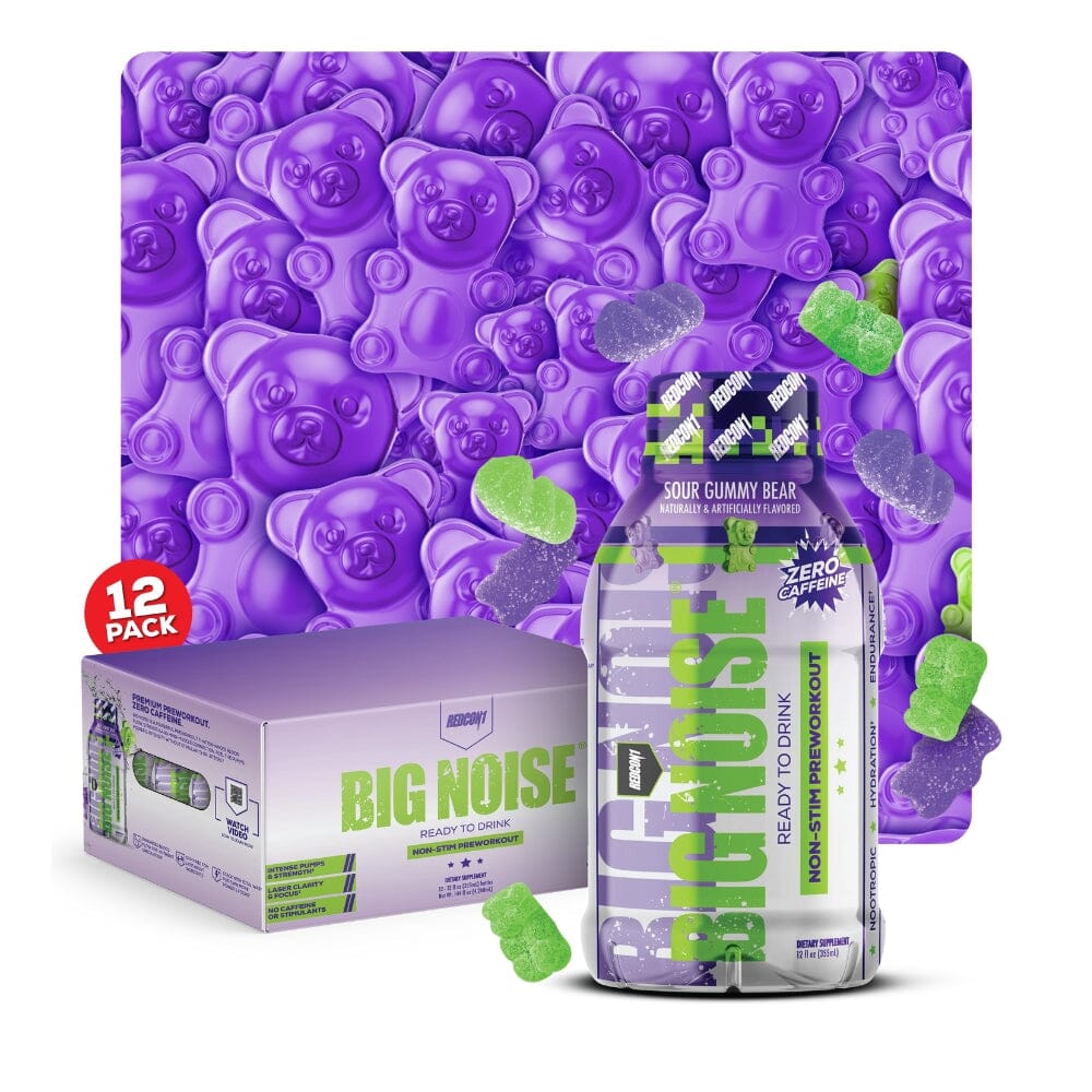 Redcon1 Big Noise 12/Case Drinks Redcon 1 Sour Gummy Bear