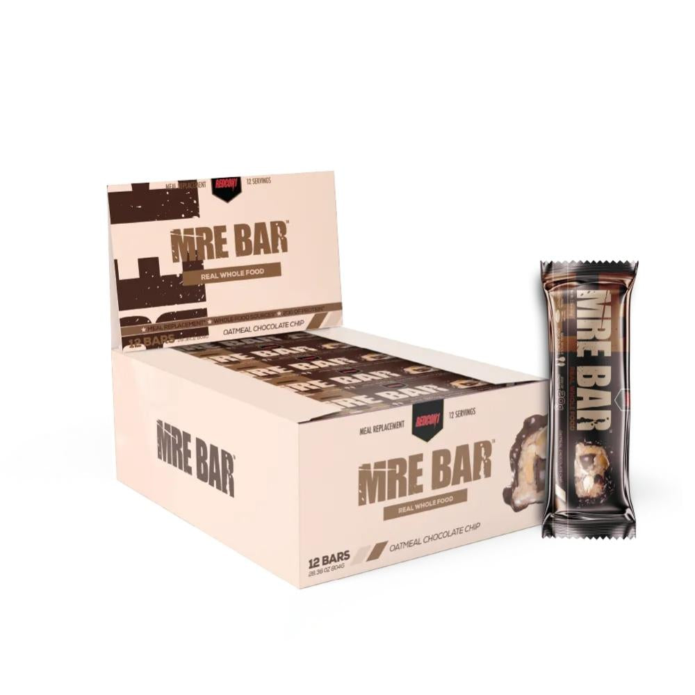 Redcon1 MRE Bars 12/Box Bars Redcon 1 Oatmeal Chocolate Chip