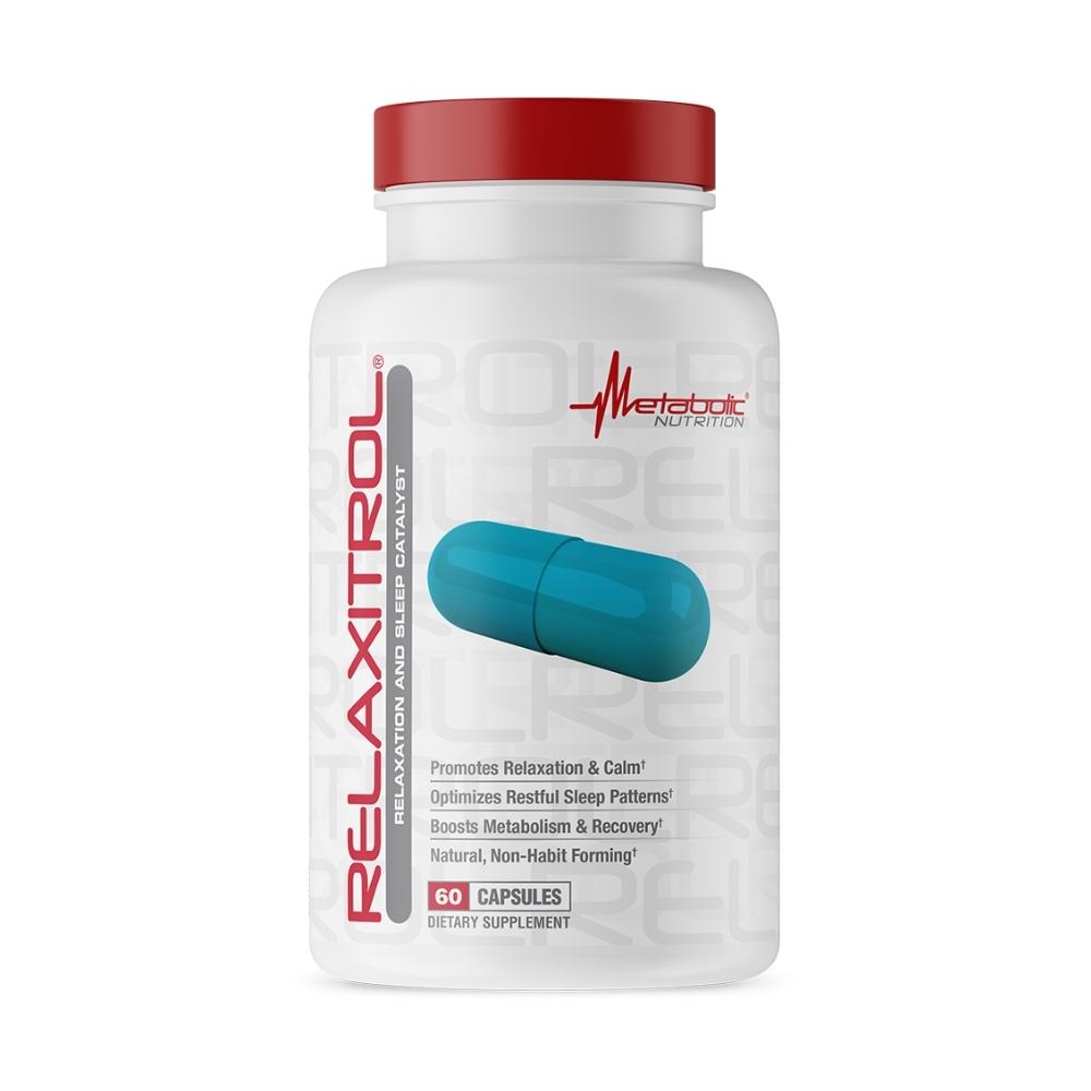 Metabolic Nutrition Relaxitrol 60 Capsules Sleep Aid Metabolic Nutrition