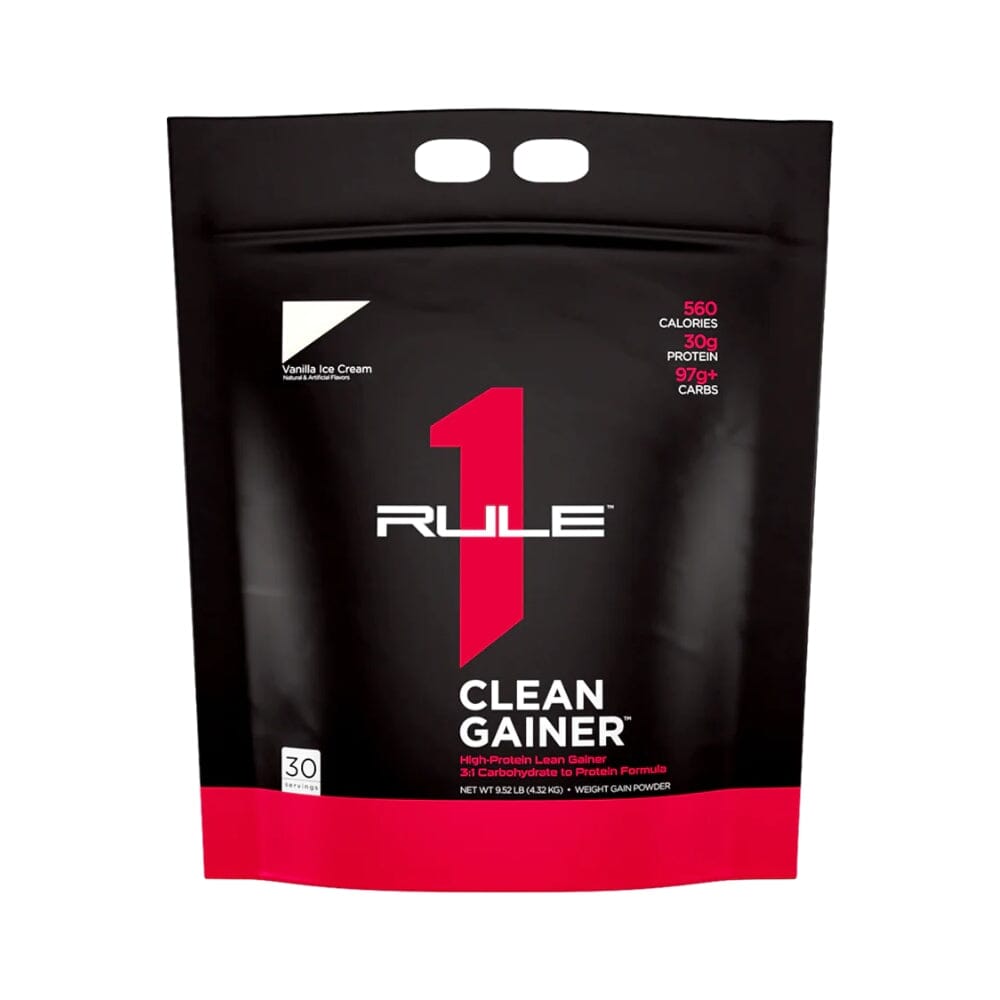 Rule 1 Clean Gainer 10lb Meal Replacement Powders Rule1 Vanilla Icecream