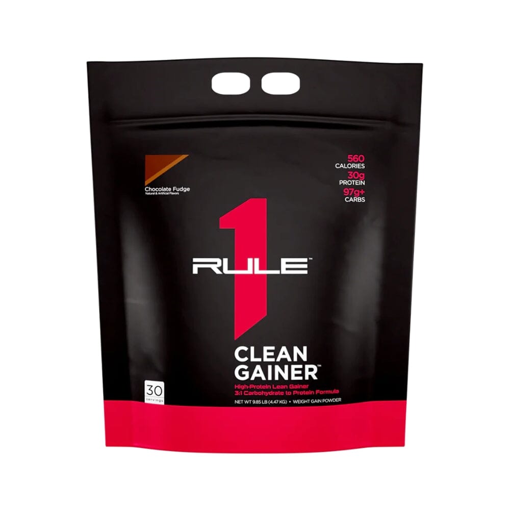 Rule 1 Clean Gainer 10lb Meal Replacement Powders Rule1 Chocolate Fudge