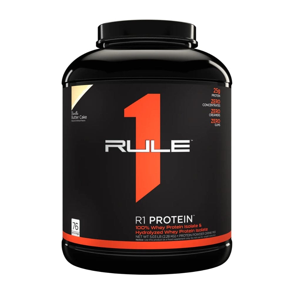 Rule 1 Protein 5lb Protein Powders Rule1 Vanilla Butter Cake