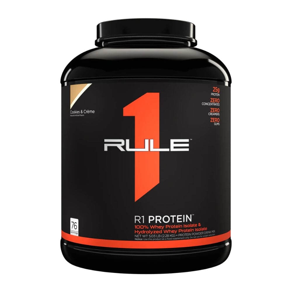 Rule 1 Protein 5lb Protein Powders Rule1 Cookies & Cream