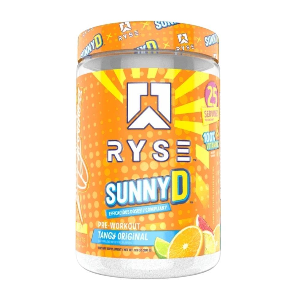 Ryse Blackout Pre 25/Servings Pre-Workouts Ryse Supplements Sunny D