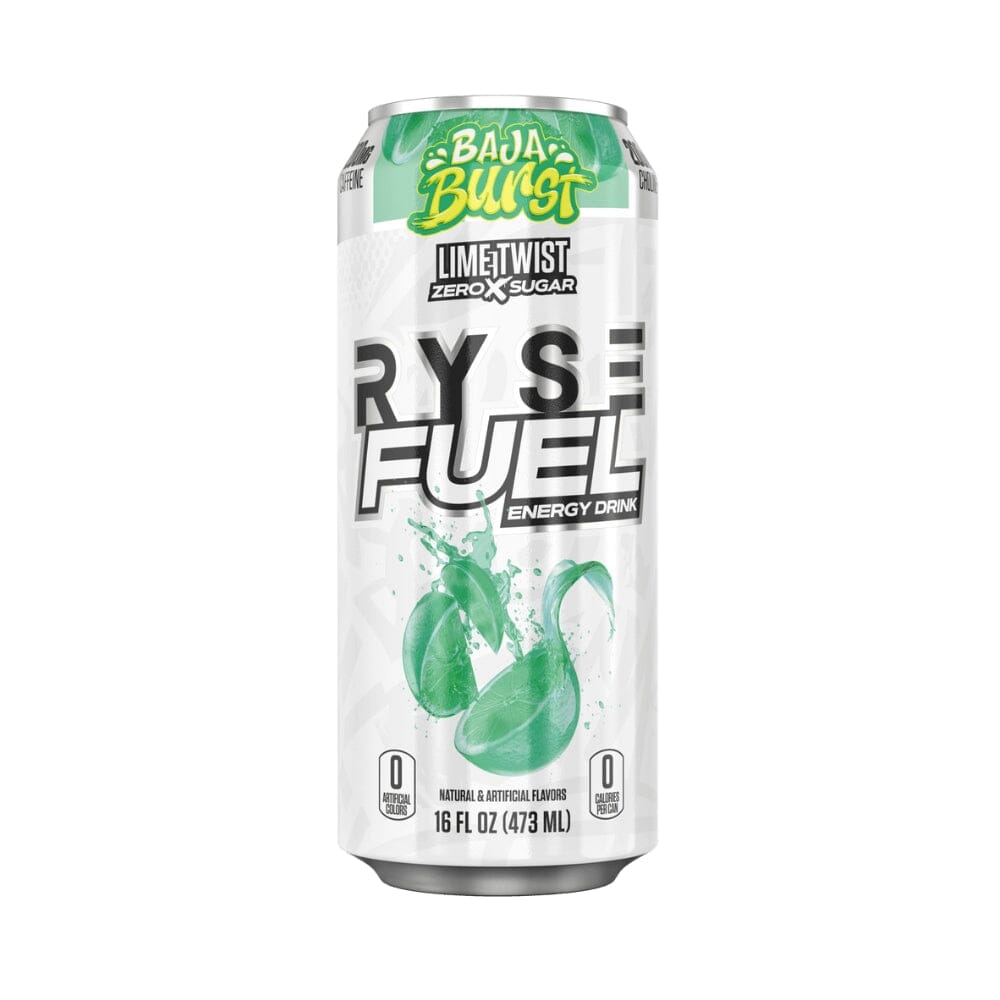 Ryse Fuel Energy Drink RTD 12/Case Drinks Ryse Supplements Baja Burst