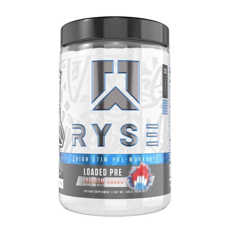Ryse Loaded Pre Pre-Workouts Ryse Supplements Freedom Rocks