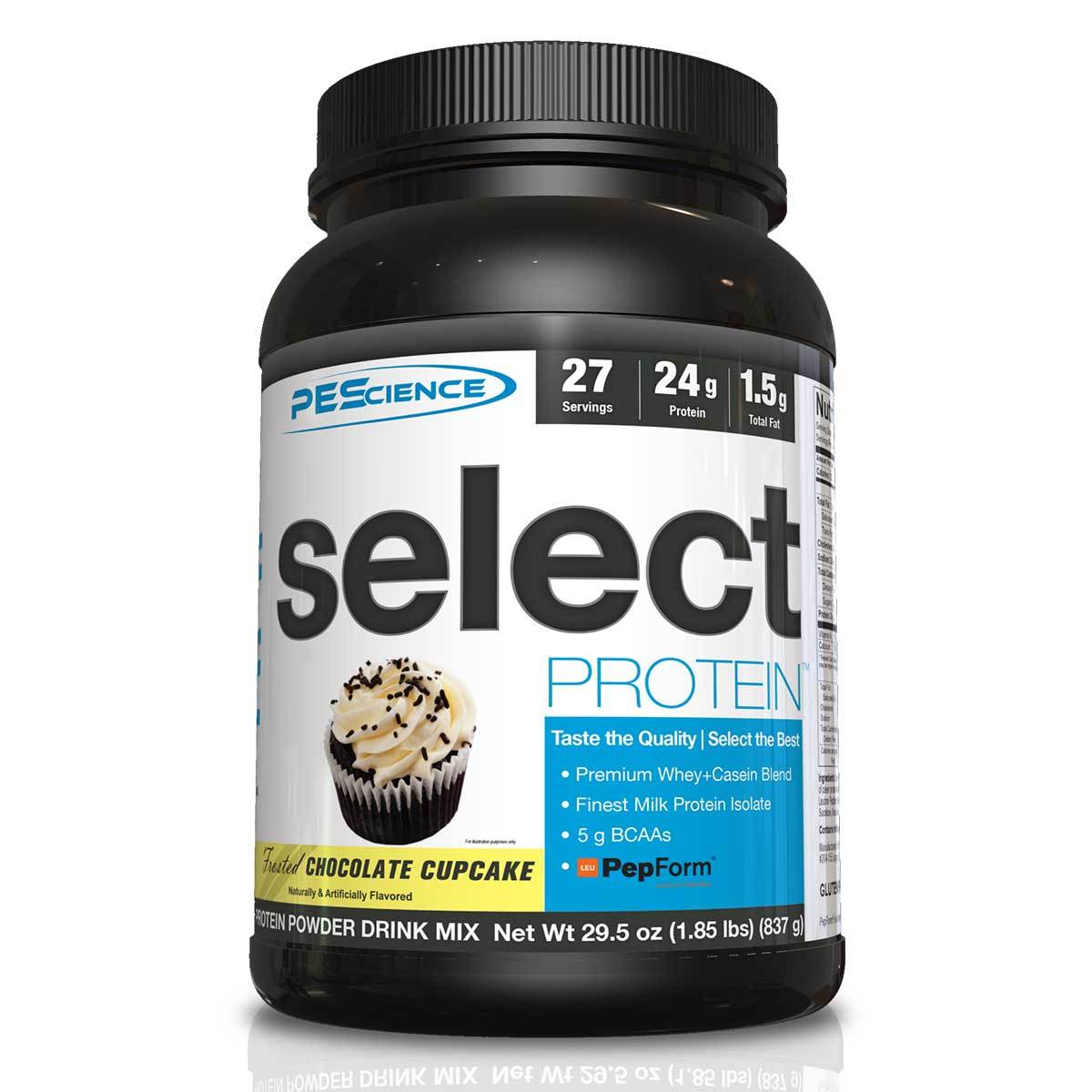 PEScience Select Protein 27 Servings Protein PEScience Frosted Chocolate Cupcake (1059027451947)