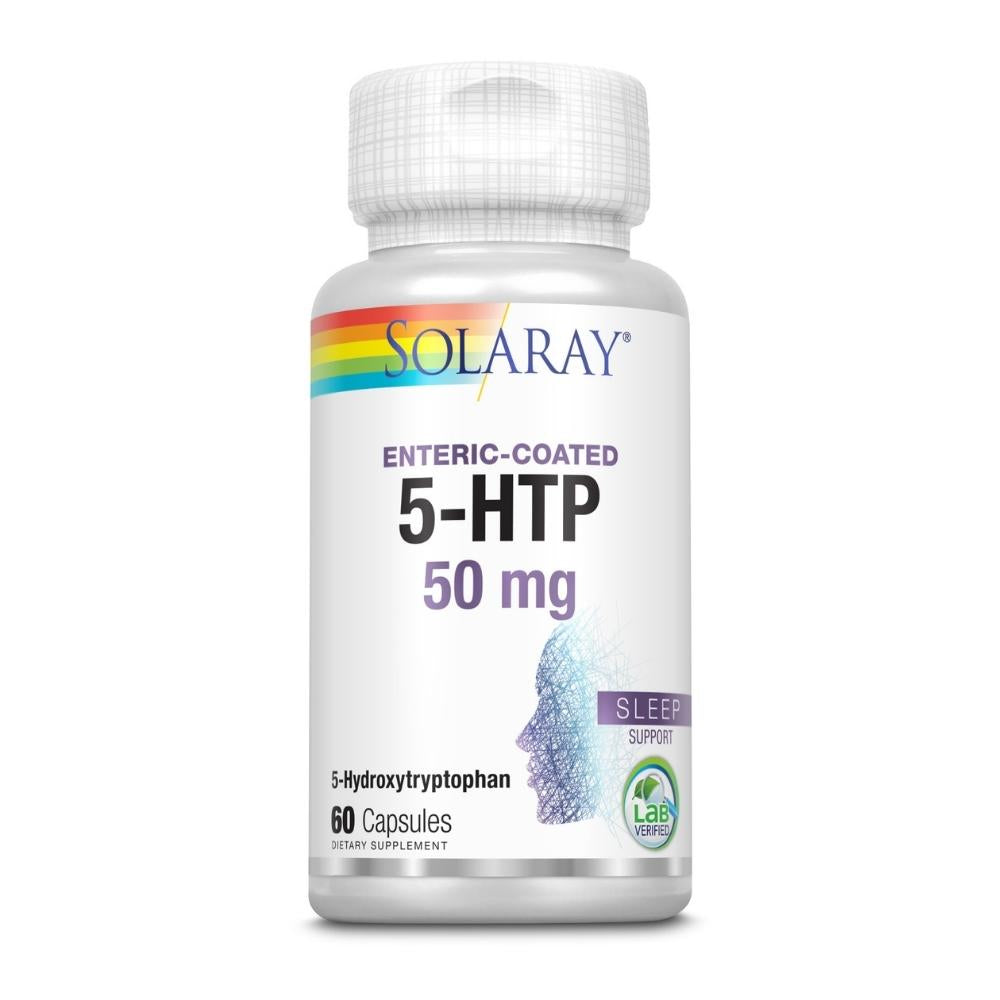 Solaray 5-HTP 50mg 60 Capsules Amino Acids Solaray