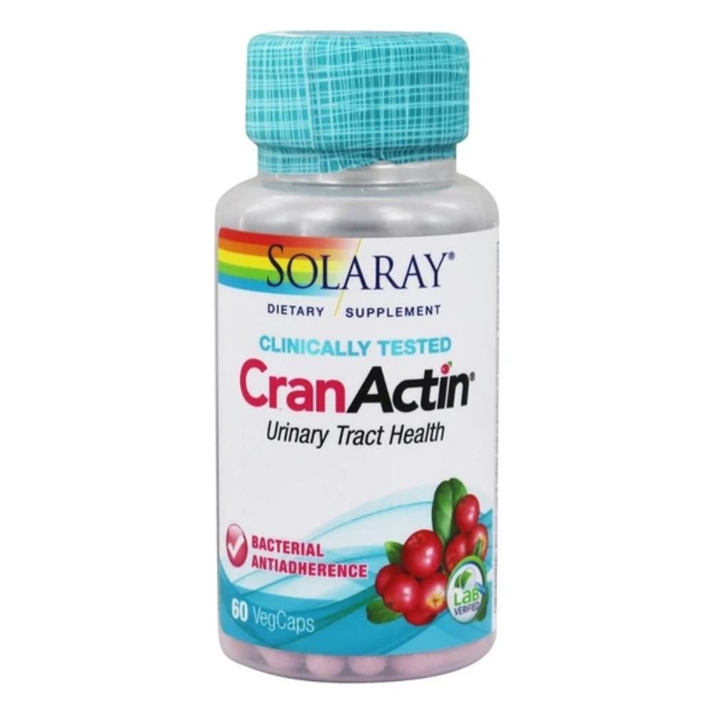 Solaray CranActin Cranberry AF Extract 60 Capsules Herbs Solaray