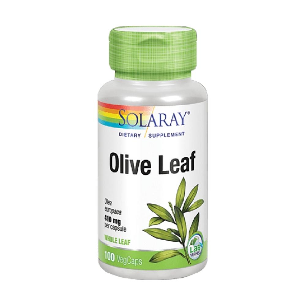 Solaray Olive Leaf 300mg 100 Capsules Herbs Solaray