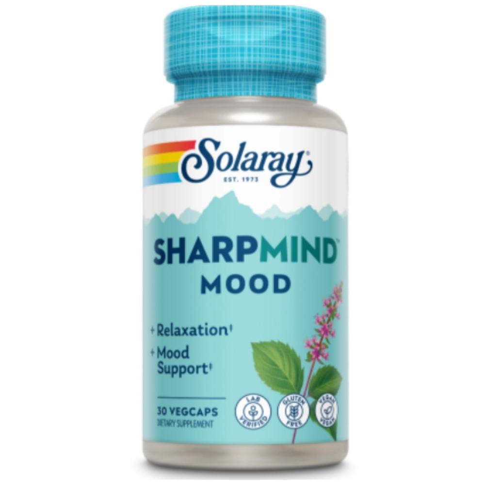 Solaray Sharp Mind Nootropics Mood 30 Count Nootropics Solaray