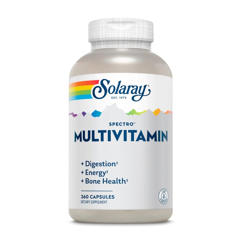 Solaray Spectro Multivitamin 360 Capsules Vitamins Solaray