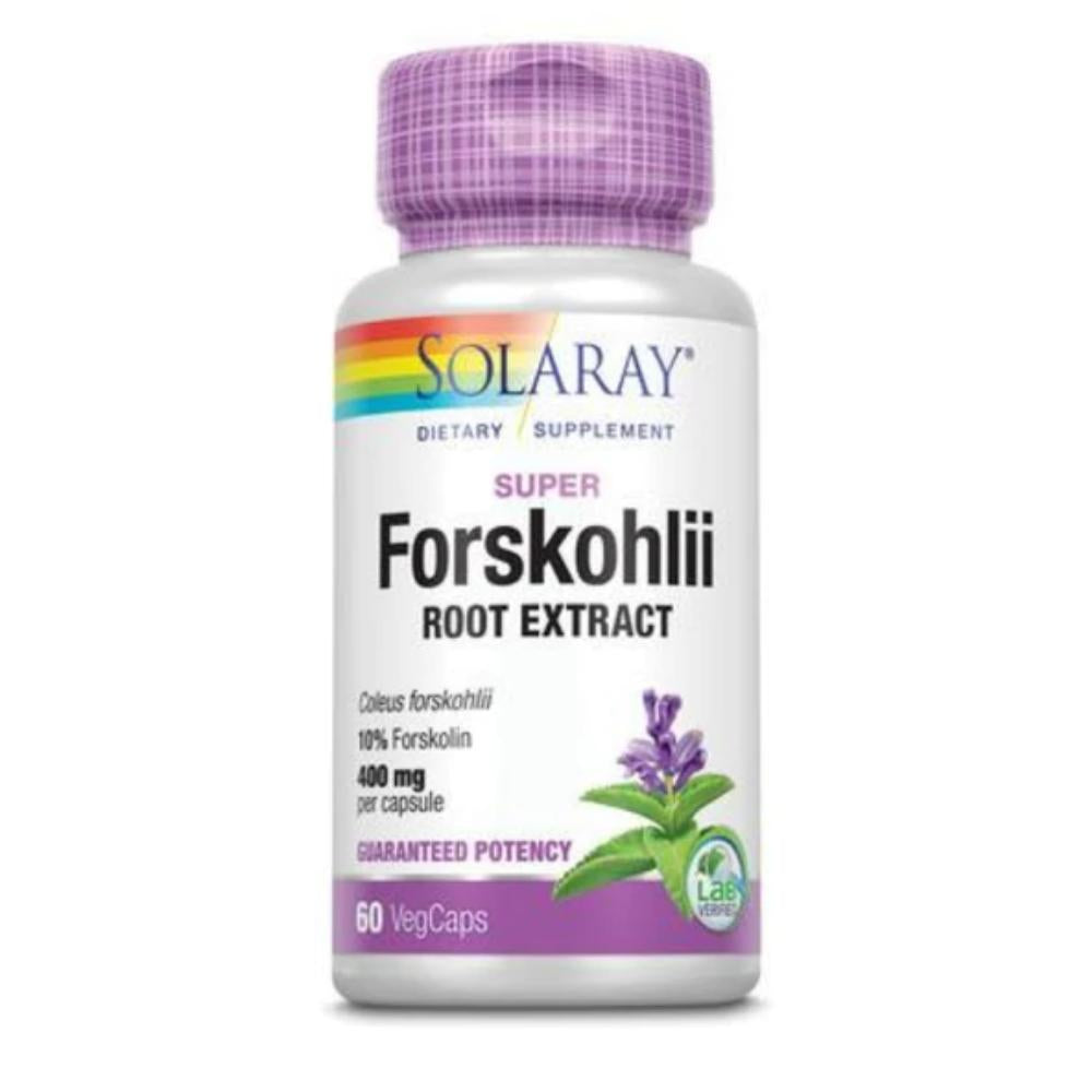 Solaray Super Forskohli Root Extract 400mg 60 Capsules Solaray