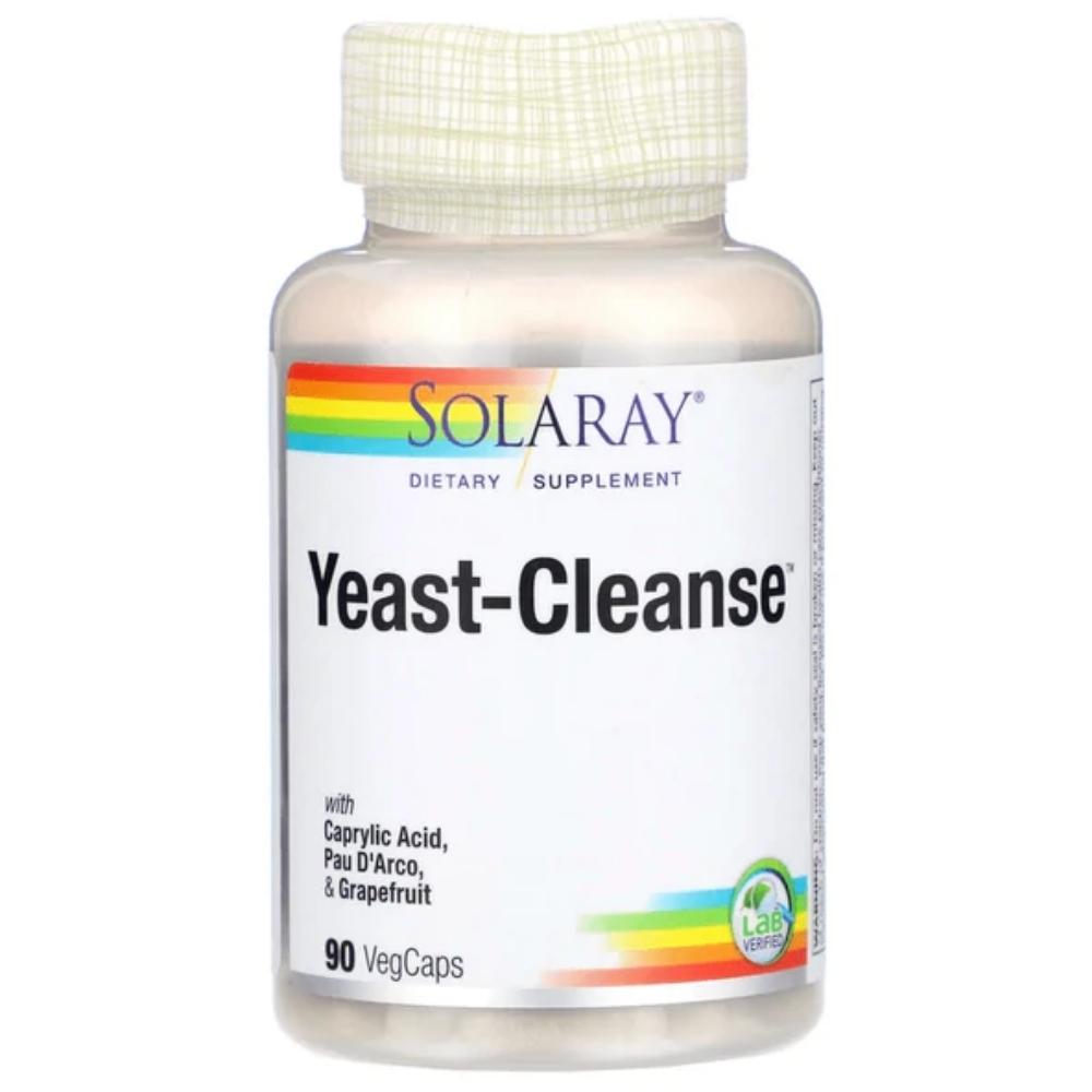 Solaray Yeast-Cleanse 90 Capsules Other Supplements Solaray