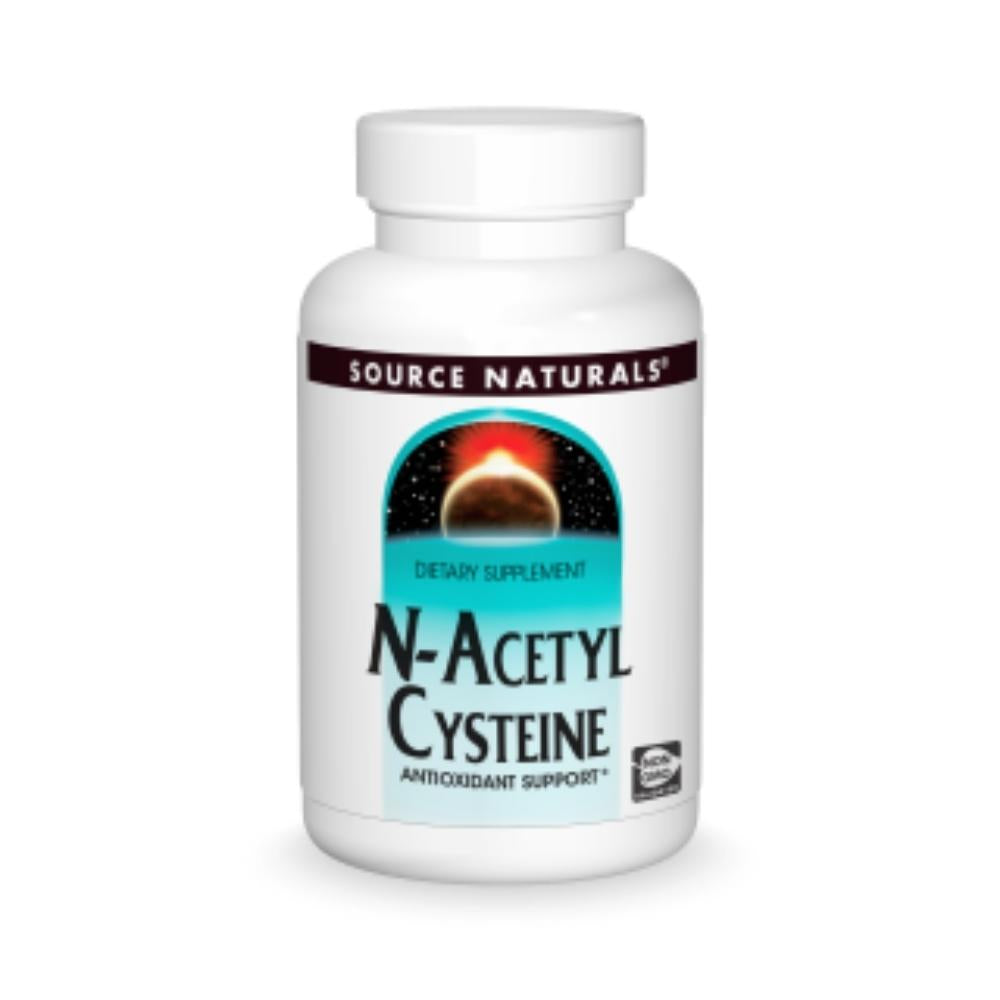 Source Naturals N-Acetyl Cysteine 600mg 30 Tablets Specialty Health Products Source Naturals