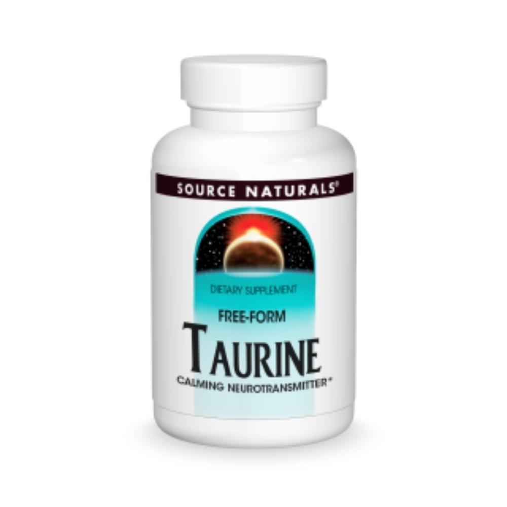 Source Naturals TAURINE 500mg 120 Tablets Amino Acids Source Naturals