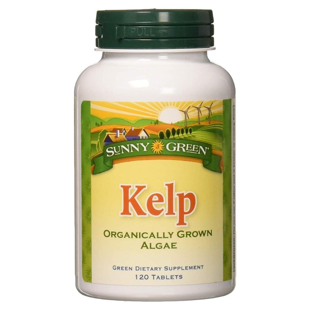 Sunny Green Kelp 100mg 120 Tablets Herbs Sunny Green