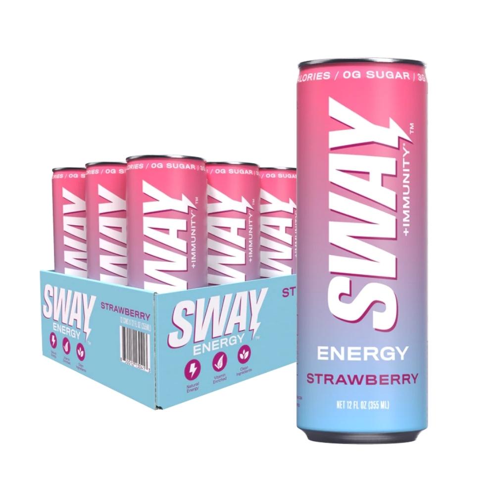 Elegant Sway Energy 12/box Drinks Sway Energy Strawberry