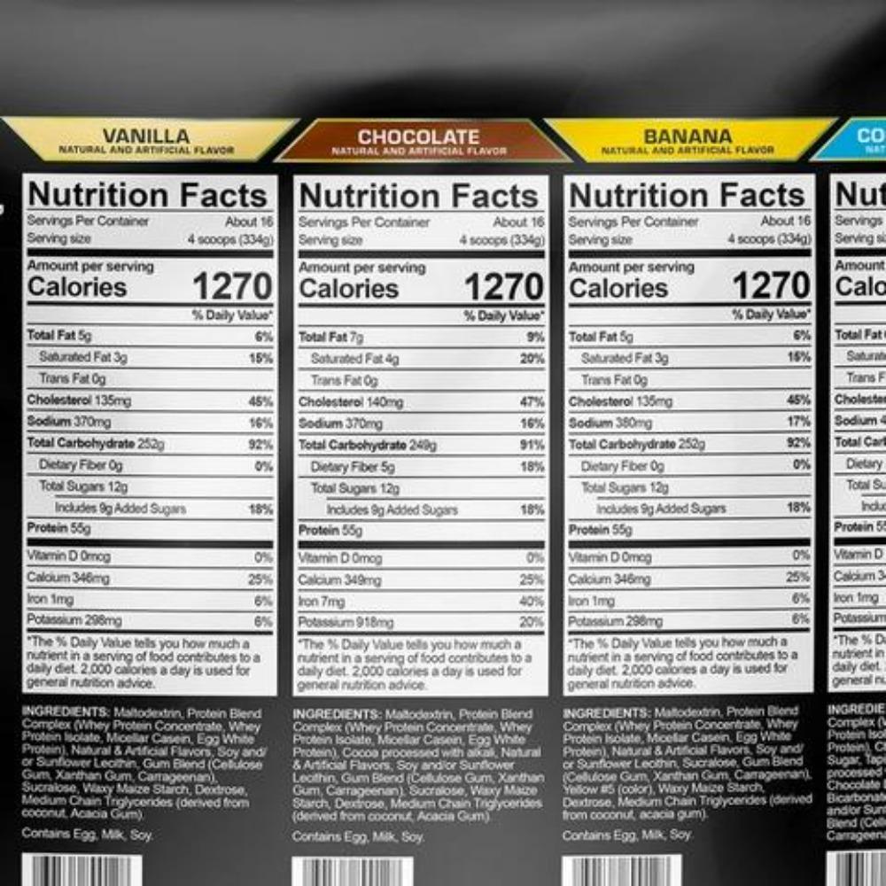 USN Anabolic Mass Gainer 12lb Protein Powders USN