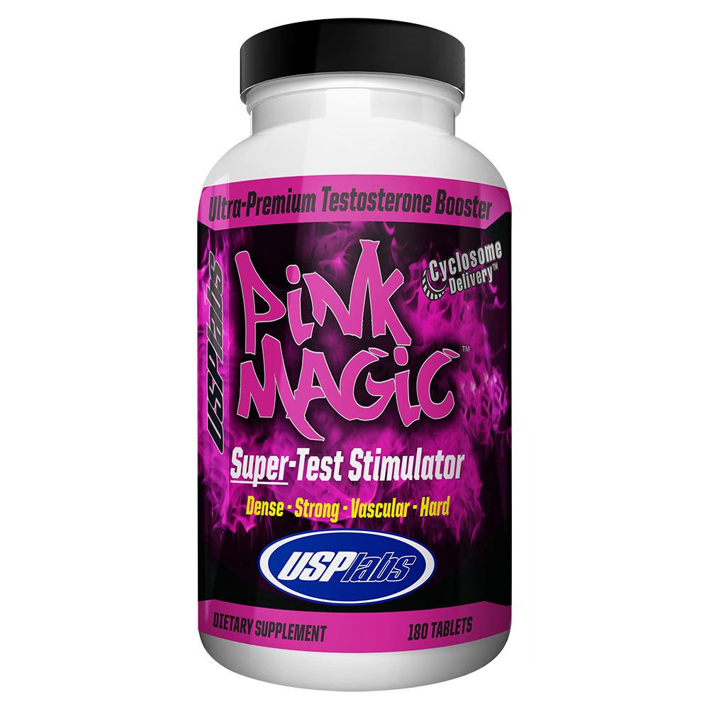 USPLABS Pink Magic 180 Caps Testosterone Boosters USPLABS (1058305605675)