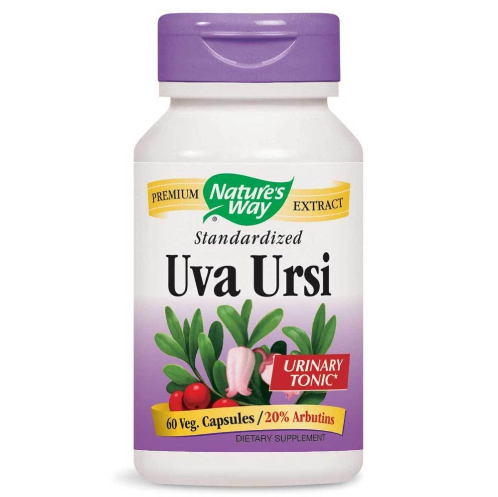 Nature's Way Uva Ursi 60 Caps Herbs Nature's Way (1059029778475)